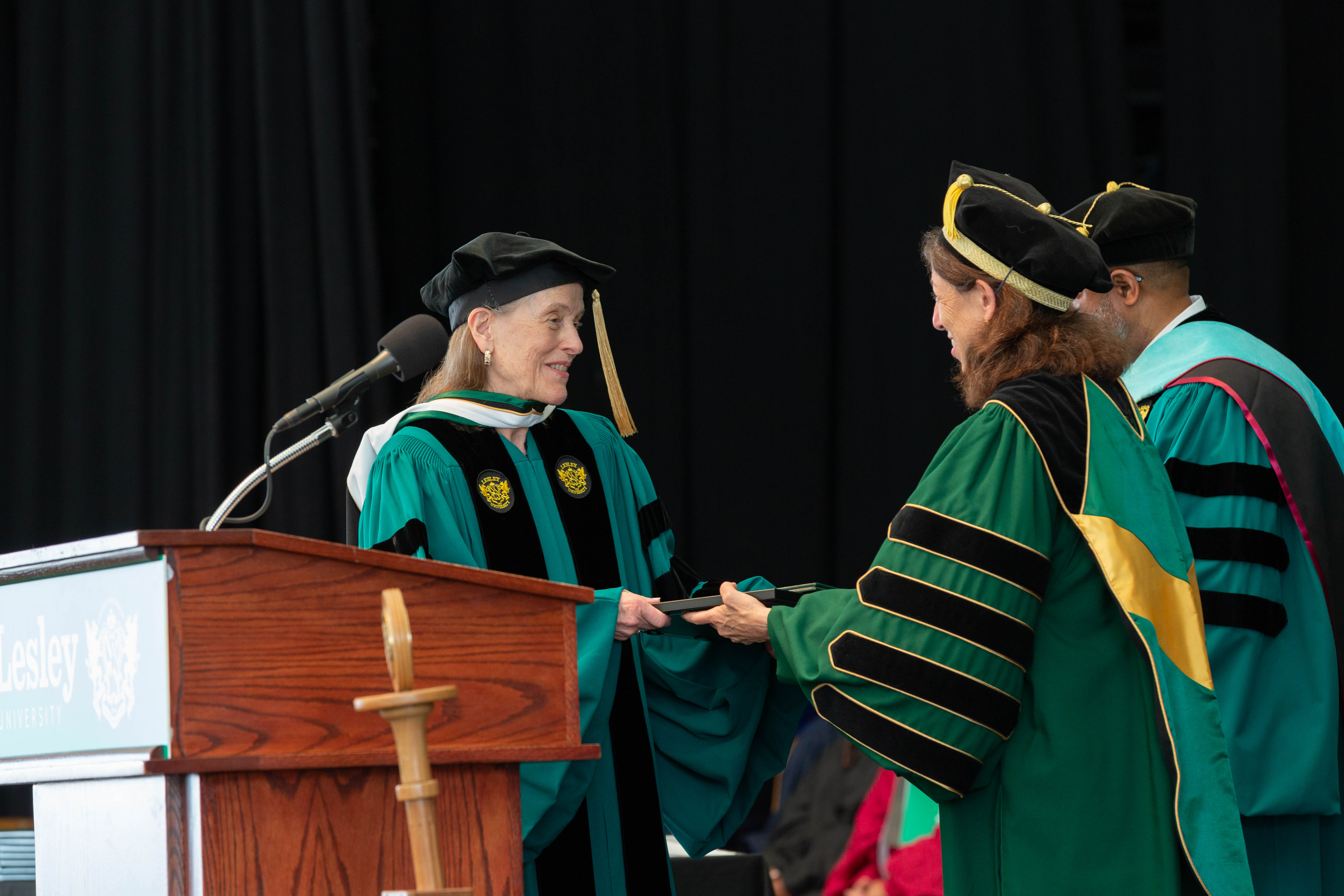 Libby Parker receives honorary degree