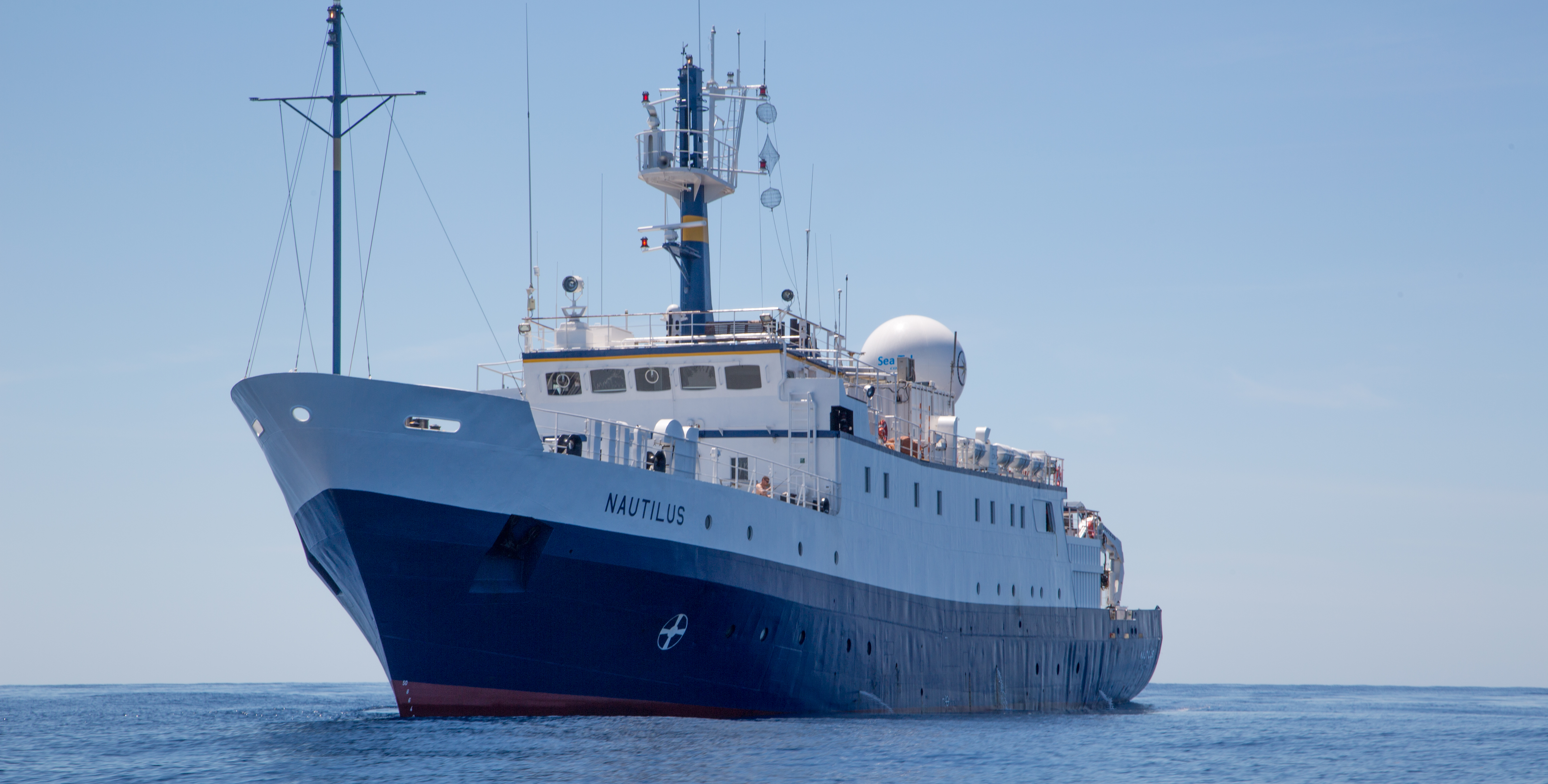 Exploration Vessel Nautilus at sea