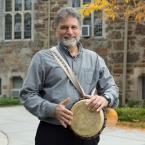 faculty mitchell kossack with drum