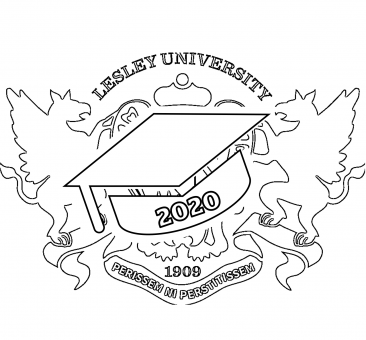 Virtual-line-drawing-of-cap-over-Lesley-crest-lesley2020