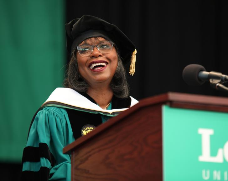 Anita Hill speaks at Commencement 2019