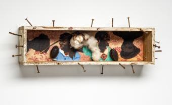 A work from Ransome's "Lynched Boxes" series