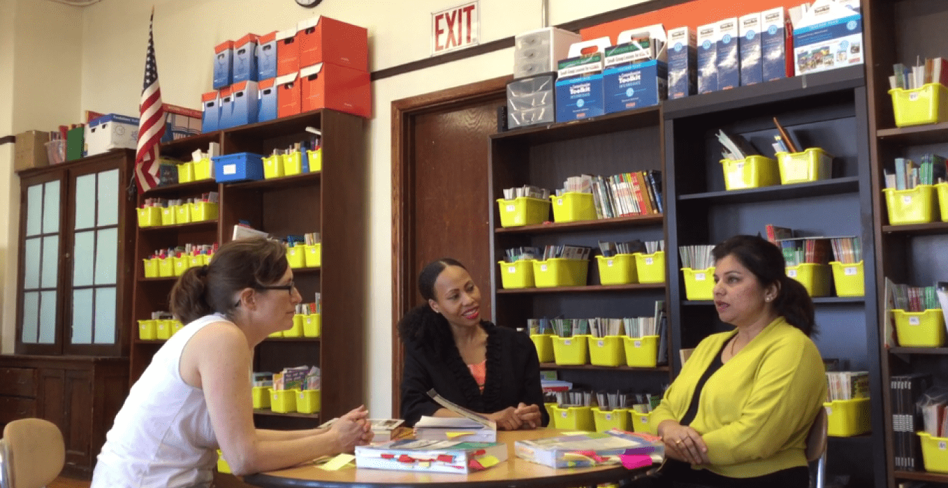3 Educators from the Channing Elementary School in Boston talk about Literacy Collaborative