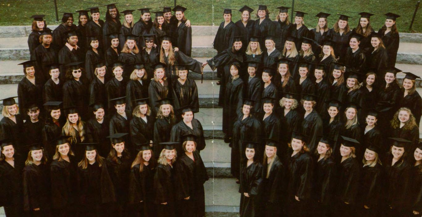 2001 graduation group photo