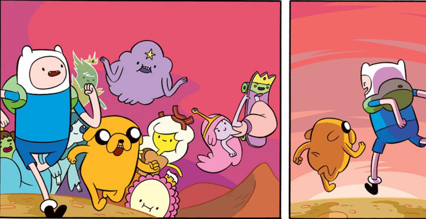 Adventure Time cartoon characters