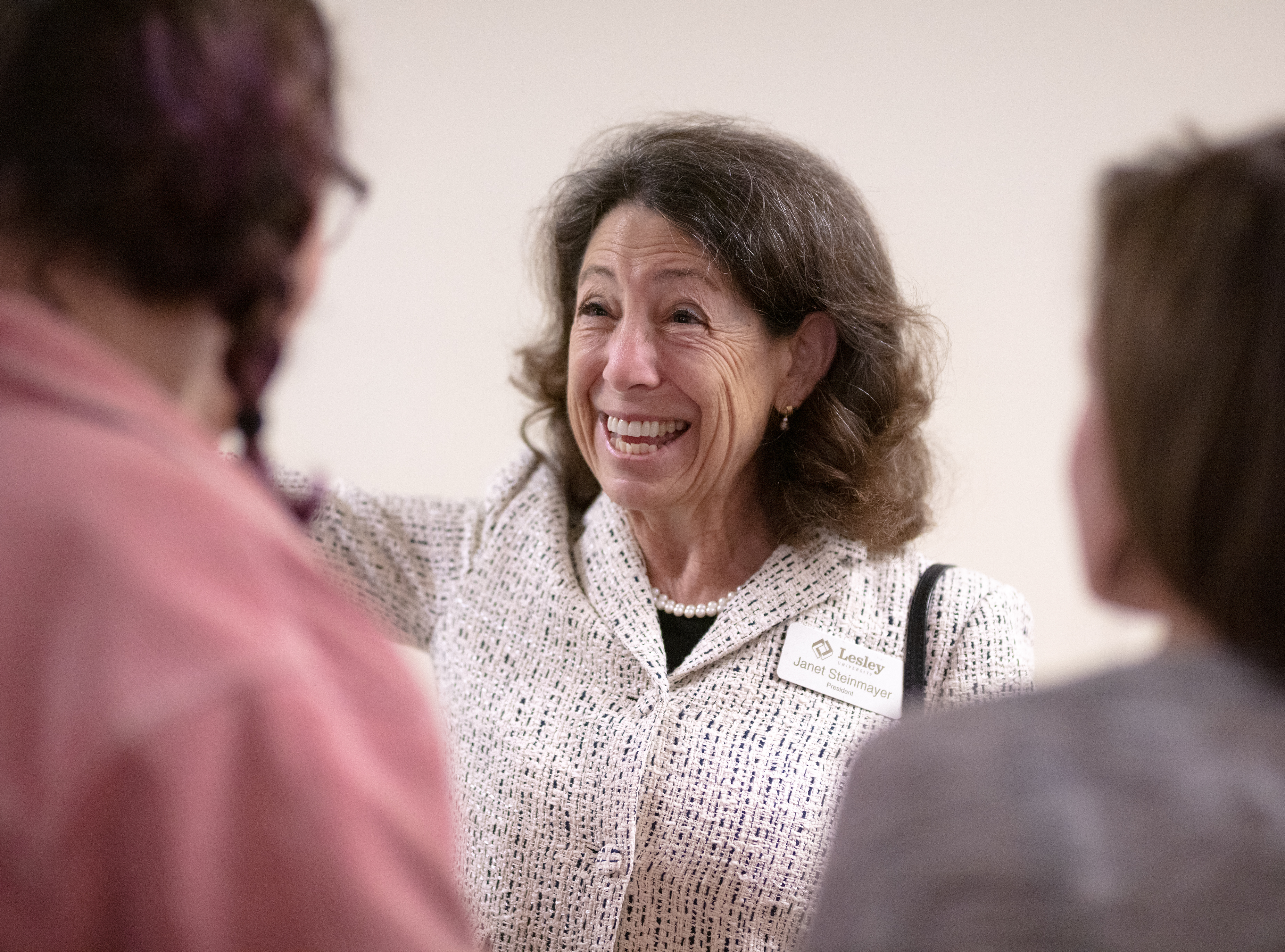 Janet Steinmayer at Remembrance Event for Jim Wilbur