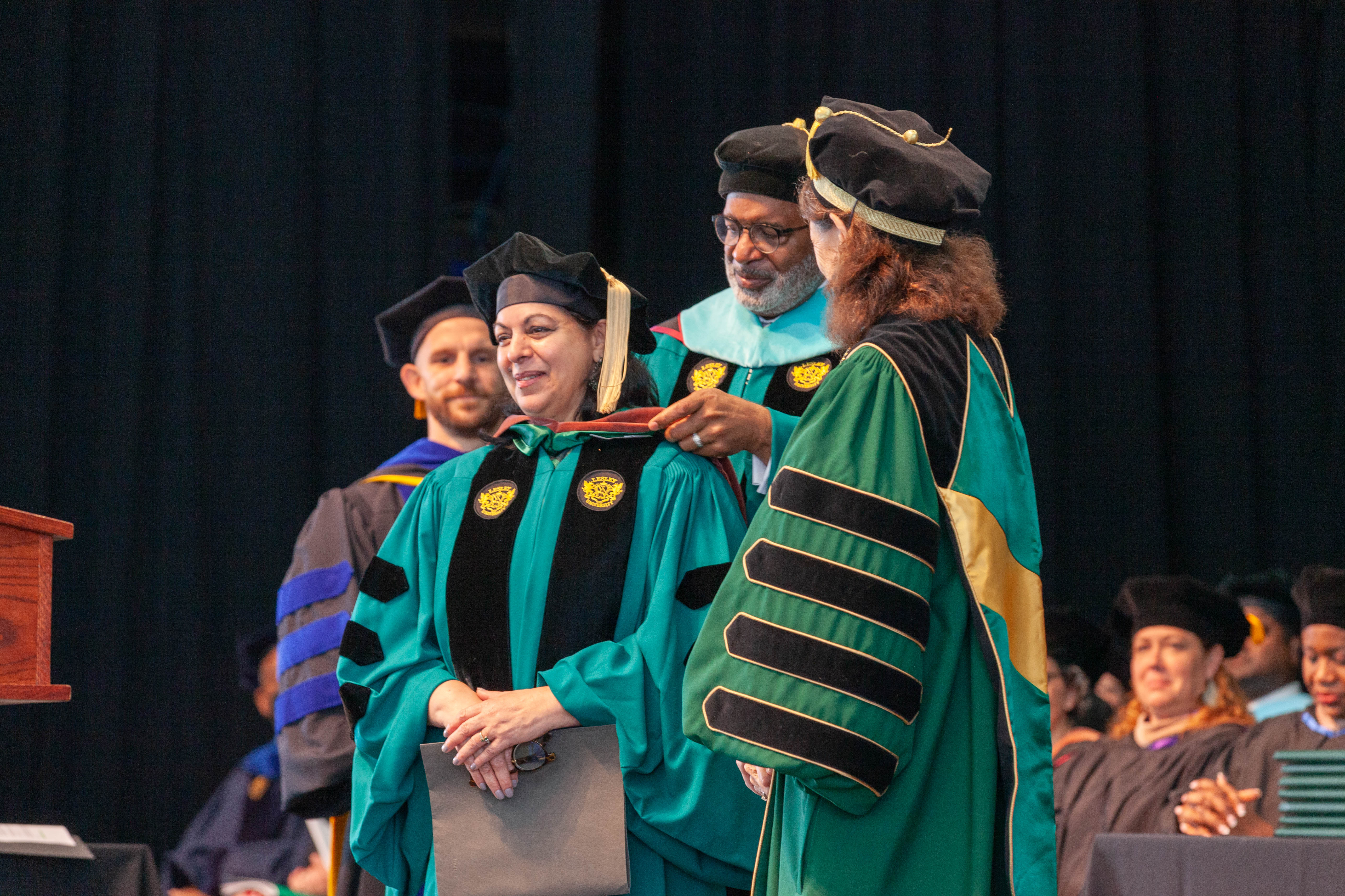 Geeta Pradhan receives her honorary doctorate