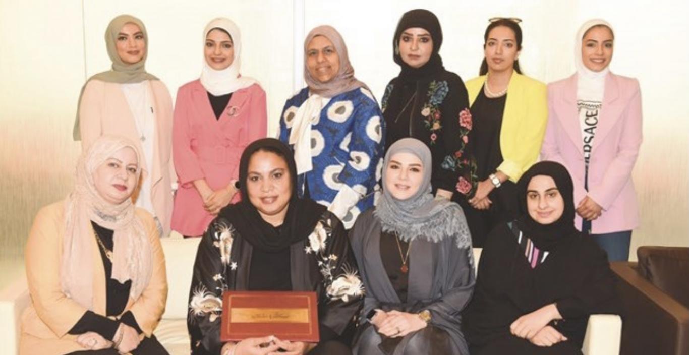Ayanna Cooper with Kuwaiti educators in 2019